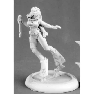 Reaper Miniatures Iris, Scuba Girl #50166 Chronoscope Metal D&D RPG Mini Figure - Your Source for Gaming Essentials Store