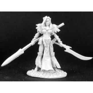 Reaper Miniatures Ishara Snowfinch, Druid #02972 Dark Heaven Unpainted Metal - Your Source for Gaming Essentials New