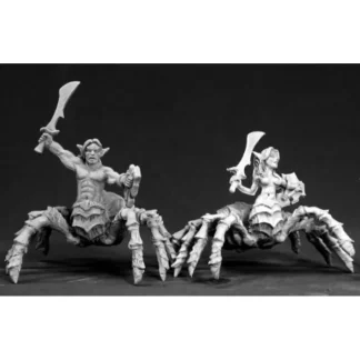 Reaper Miniatures Isiri Arachnid Warriors (4) #06207 Warlord Army Pack Unpainted - Your Source for Gaming Essentials Shop