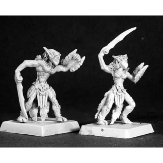 Reaper Miniatures Isiri Warriors (9) #06186 Warlord Army Pack Unpainted D&D Mini - Your Source for Gaming Essentials Online