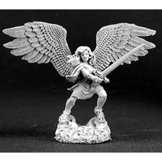 Reaper Miniatures Ithuriel, Female Angel #03143 Dark Heaven Unpainted Metal - Your Source for Gaming Essentials New