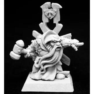 Reaper Miniatures Ivar, Dwarf Priest 14039 Dwarves Unpainted RPG D&D Mini Figure - Your Source for Gaming Essentials Shop