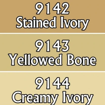 Reaper Miniatures Ivory Bone Triad #09748 Master Series Triads 3 Pack .5oz Paint - Your Source for Gaming Essentials Cheap