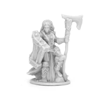 Reaper Miniatures Jade Fire Chieftain #44088 Bones Black Unpainted Plastic RPG - Your Source for Gaming Essentials Clearance