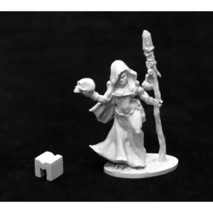 Reaper Miniatures Jade Fire Shaman #03936 Dark Heaven Unpainted Metal Figure - Your Source for Gaming Essentials Fashion
