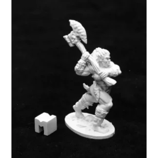 Reaper Miniatures Jade Fire Champion (Axe) #03939 Dark Heaven Unpainted Metal - Your Source for Gaming Essentials Cheap