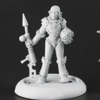 Tabletop Miniatures | Reaper Miniatures Jewel, Steampunk Aquanaut #50301 Chronoscope RPG Mini Figure - Your Source for Gaming Essentials