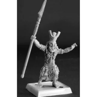 Reaper Miniatures Jigeke the Exile, Mwangi Necromancer #60091 Pathfinder Figure - Your Source for Gaming Essentials Cheap