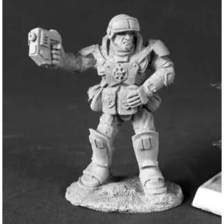 Reaper Miniatures Jigsaw IMEF Medic 50323 Chronoscope Unpainted RPG Mini Figure - Your Source for Gaming Essentials Fashion