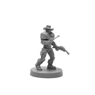 Reaper Miniatures John Bishop, Space Cowboy #49032 Bones Black Unpainted Plastic - Your Source for Gaming Essentials Fashion