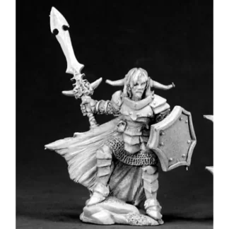 Reaper Miniatures Kalrix, Male Warrior #03307 Dark Heaven Unpainted Metal - Your Source for Gaming Essentials Online