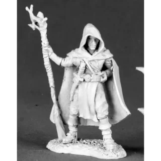 Reaper Miniatures Karahl Farstep, Wizard #03504 Dark Heaven Unpainted Metal - Your Source for Gaming Essentials Store