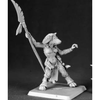 Reaper Miniatures Kashia, Ghostmane Tribe Lupine #14593 Koborlas Unpainted Mini - Your Source for Gaming Essentials Discount
