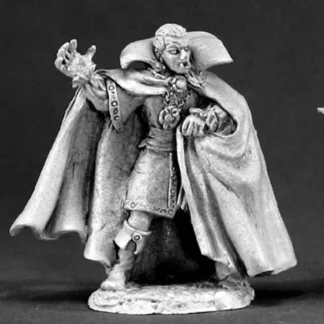 Reaper Miniatures Kaspar Von Mondstein Vampire 03387 Dark Heaven Unpainted Mini - Your Source for Gaming Essentials Shop