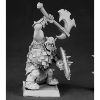 Reaper Miniatures Kavorgh, Black Orc Warlord #14560 Kargir Unpainted D&D Mini - Your Source for Gaming Essentials Hot