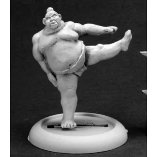 Reaper Miniatures Kawa, Sumo Wrestler #50261 Chronoscope D&D RPG Mini Figure - Your Source for Gaming Essentials Best