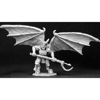 Reaper Miniatures Kazael, Demon 03167 Dark Heaven Legends Unpainted Metal Figure - Your Source for Gaming Essentials Flash Sale