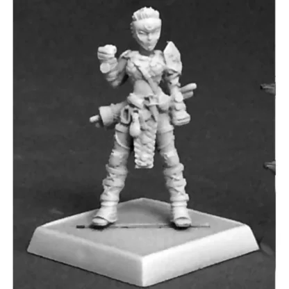 Reaper Miniatures Kess Iconic Brawler #60183 Pathfinder Unpainted Figure - Your Source for Gaming Essentials Store