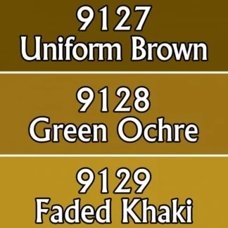 Reaper Miniatures Khaki Brown #09743 Master Series Triads 3 Pack .5oz Paint - Your Source for Gaming Essentials Store
