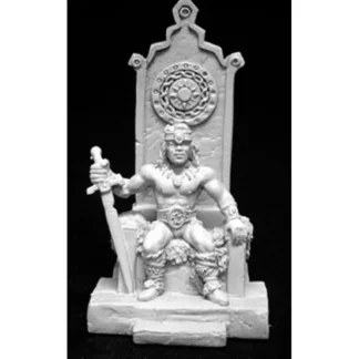 Reaper Miniatures King Angus Stormhand #02082 Dark Heaven Unpainted Metal - Your Source for Gaming Essentials New