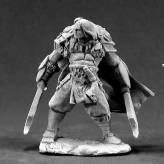 Reaper Miniatures Kjell Bloodbear, Barbarian #03362 Dark Heaven Unpainted Metal - Your Source for Gaming Essentials Online
