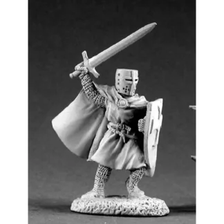 Reaper Miniatures Knight Templar #02119 Dark Heaven Legends Unpainted Metal - Your Source for Gaming Essentials Cheap