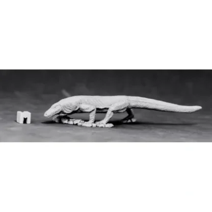 Reaper Miniatures Komodo Dragon #03884 Unpainted Metal D&D RPG Mini Figure - Your Source for Gaming Essentials Clearance