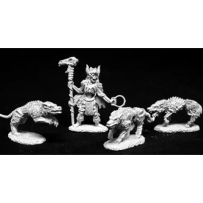 Reaper Miniatures Komray, Dogs Of War 02079 Dark Heaven Legends Unpainted Metal - Your Source for Gaming Essentials Store