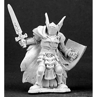 Reaper Miniatures Kouraneth, Evil Knight #03109 Dark Heaven Unpainted Metal - Your Source for Gaming Essentials Store