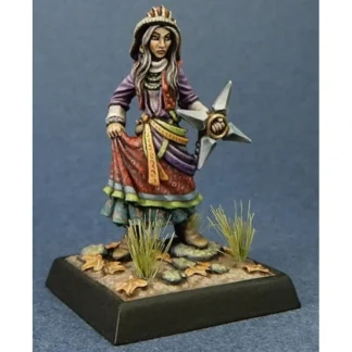 Tabletop Miniatures | Reaper Miniatures Koya Mvashti #60187 Pathfinder Miniatures Unpainted D&D Mini - Your Source for Gaming Essentials