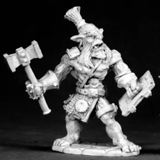 Reaper Miniatures Krunkh, Bugbear Chief #02515 Dark Heaven Unpainted Metal - Your Source for Gaming Essentials Cheap