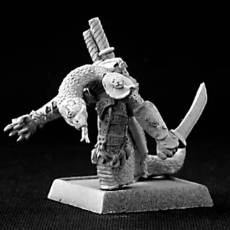 Reaper Miniatures Kulan, Nagendra Assassin #14443 Reptus Unpainted RPG D&D Mini - Your Source for Gaming Essentials Store