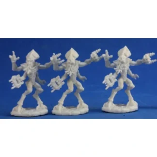 Reaper Miniatures Kulathi Two Guns (3) #80042 Chronoscope Bones Unpainted Figure - Your Source for Gaming Essentials Discount