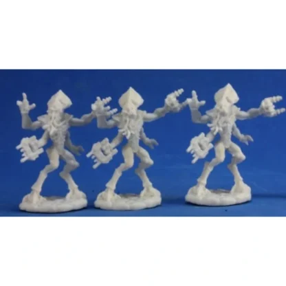 Reaper Miniatures Kulathi Two Guns (3) #80042 Chronoscope Bones Unpainted Figure - Your Source for Gaming Essentials Discount