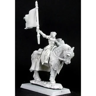 Reaper Miniatures Lady Jehanne, Crusaders Warlord 14224 Crusaders Unpainted Mini - Your Source for Gaming Essentials Shop