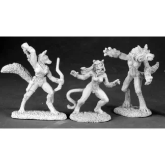 Reaper Miniatures Lady Lycanthropes #03495 Dark Heaven Unpainted Metal - Your Source for Gaming Essentials Cheap