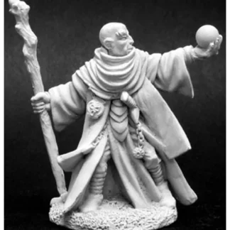 Reaper Miniatures Lamann, Sorcerer #02807 Dark Heaven Legends Unpainted Metal - Your Source for Gaming Essentials Flash Sale