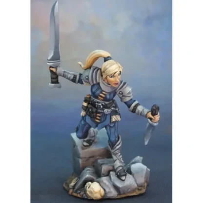 Reaper Miniatures Lanelle Female Rogue #03735 Dark Heaven Legends Unpainted - Your Source for Gaming Essentials Online