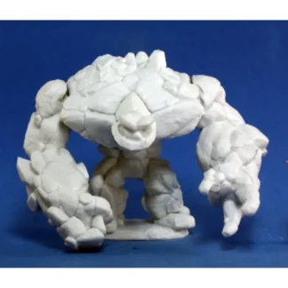 Reaper Miniatures Large Earth Elemental #77185 Bones Unpainted Plastic Figure - Your Source for Gaming Essentials Sale