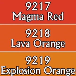 Reaper Miniatures Lava Colors #09773 Master Series Triads 3 Pack .5oz Paint - Your Source for Gaming Essentials Cheap