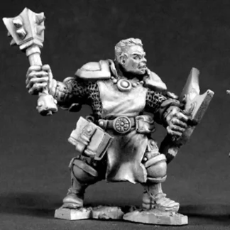 Reaper Miniatures Lazarus Ashwinter, Cleric #03396 Dark Heaven Unpainted Metal - Your Source for Gaming Essentials Clearance