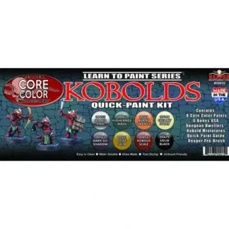 Reaper Miniatures Learn to Paint Kobolds #09915 Quick-Paint Kit - Your Source for Gaming Essentials Discount