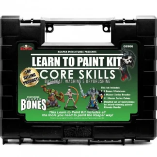 Reaper Miniatures Learn To Paint Bones Kit #08906 for Painting Mini Figures - Your Source for Gaming Essentials Store