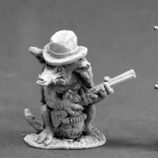 Reaper Miniatures Leatherhide, Armadillo Man #50320 Chronoscope RPG Mini Figure - Your Source for Gaming Essentials Best Sale
