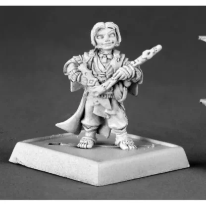 Reaper Miniatures Lem, Iconic Halfling Bard #60011 Pathfinder Unpainted - Your Source for Gaming Essentials Best Sale