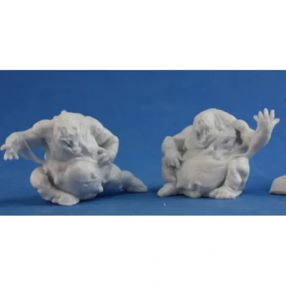 Reaper Miniatures Lemures(2) #77326 Bones Unpainted Plastic D&D RPG Mini Figure - Your Source for Gaming Essentials New