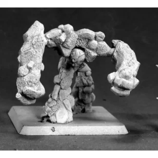 Reaper Miniatures Lesser Earth Elemental #14444 Dwarves Unpainted RPG D&D Mini - Your Source for Gaming Essentials Hot