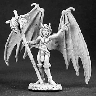Reaper Miniatures Lirris, Demon 03173 Dark Heaven Legends Unpainted Metal Figure - Your Source for Gaming Essentials New