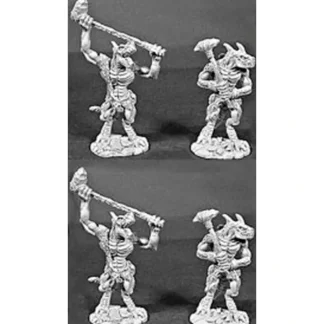 Reaper Miniatures Lizardmen Tyrants 4 Pcs #06049 Dark Heaven Legends Army Packs - Your Source for Gaming Essentials Best Sale