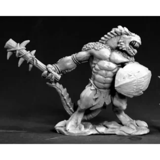 Reaper Miniatures Lizardman Tyrant #03390 Dark Heaven Legends Unpainted Metal - Your Source for Gaming Essentials Fashion